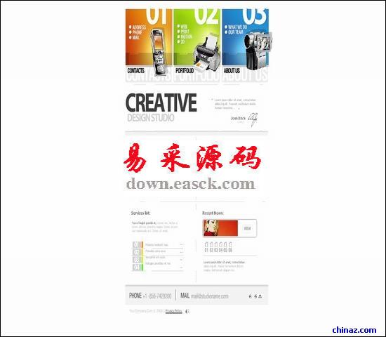 dedecms网站建设模板