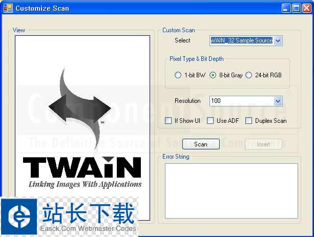 dynamic .net twain扫描控件 v5.3