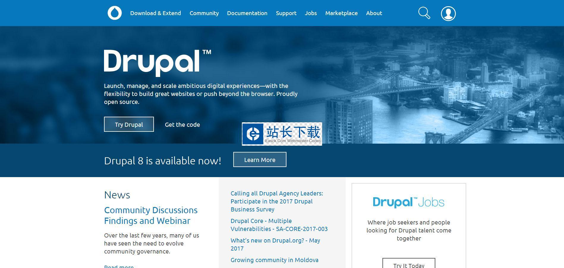 Drupal 内容管理系统