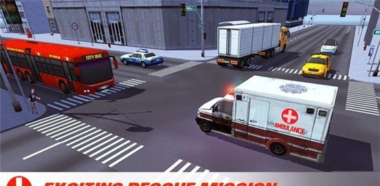救护车疾驰3D