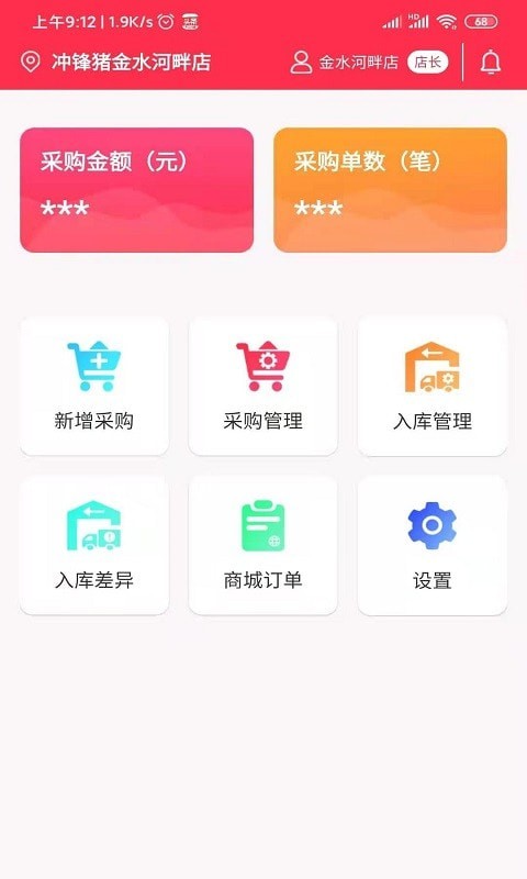 冲锋猪店长端 冲锋猪店长端
