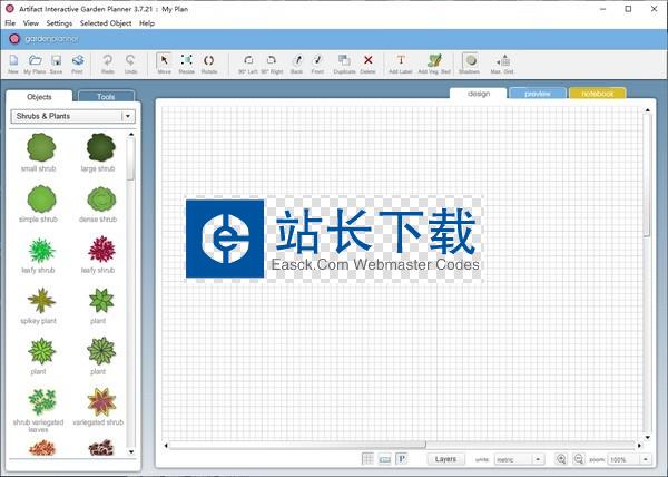 Artifact Interactive Garden Planner(园林设计工具)