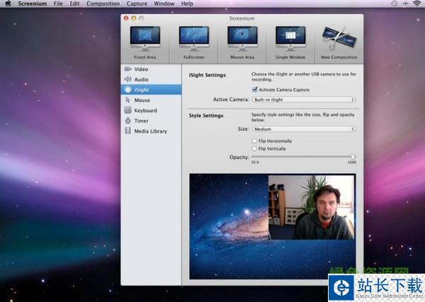 screenium for mac 屏幕录像工具