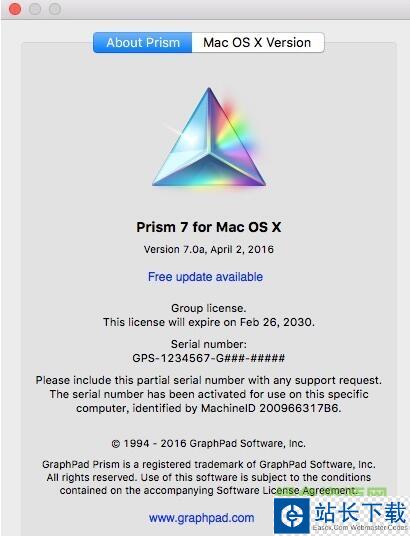 graphpad 7 mac破解版