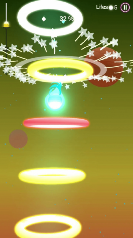 弹跳光环小球 弹跳光环小球