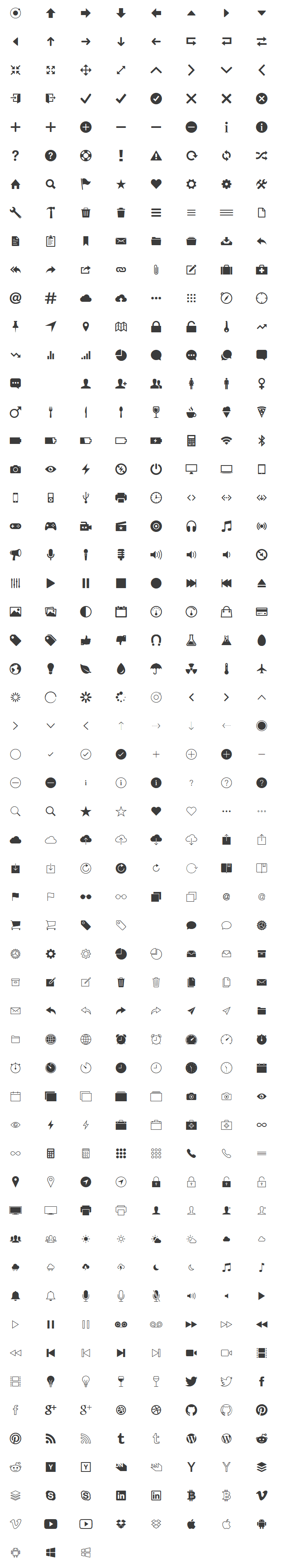 Ionicons开源图标集合 免费版