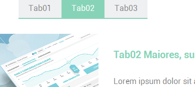 CSS3Tab菜单特效带有飞入飞出动画效果