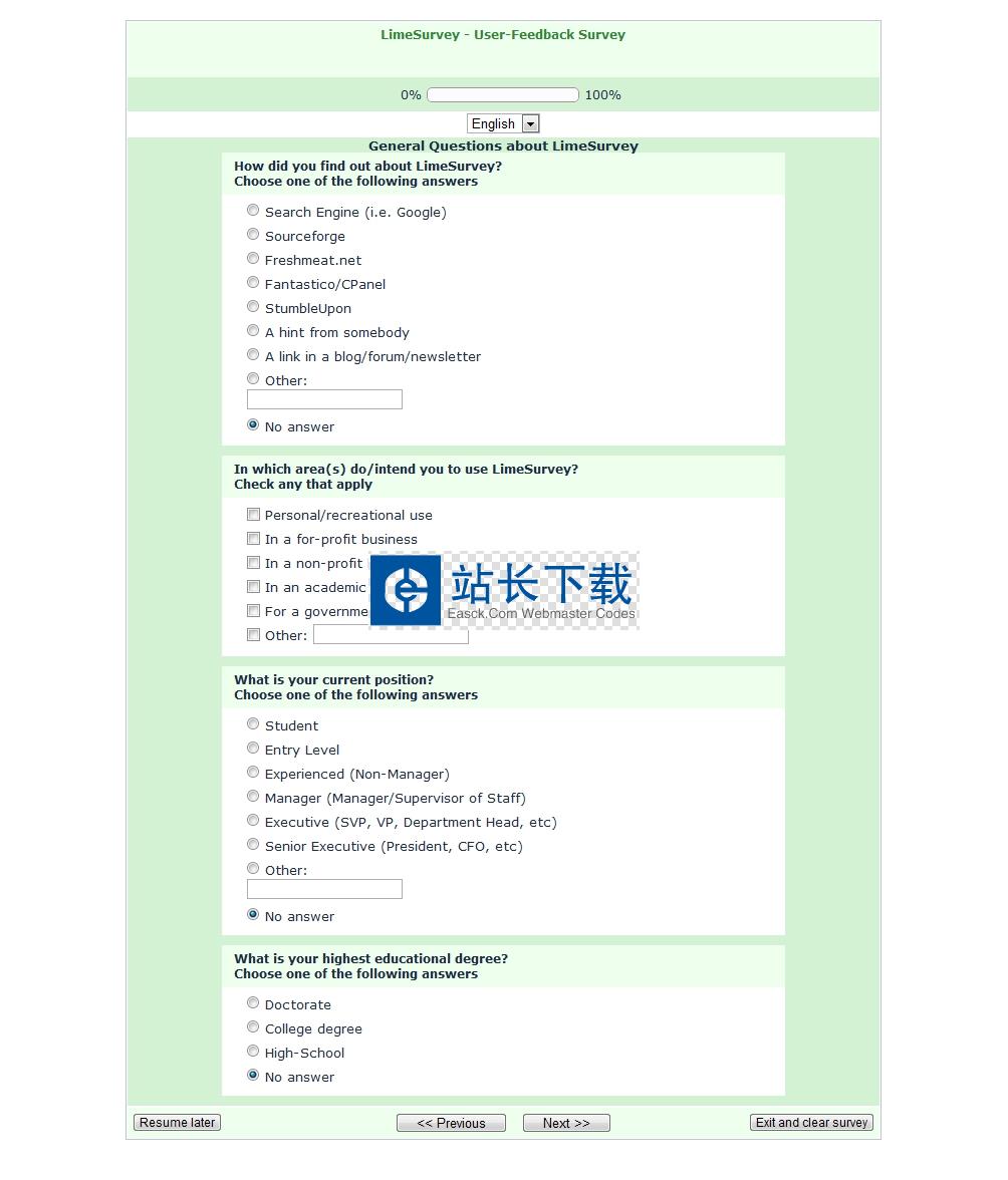 LimeSurvey 开源问卷调查 v6 最新版