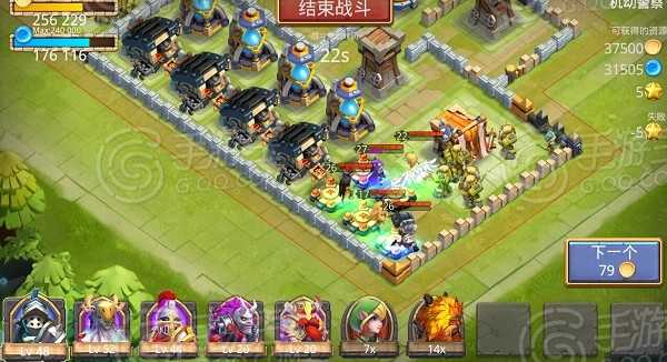 城堡争霸升级攻略 英雄合理选择