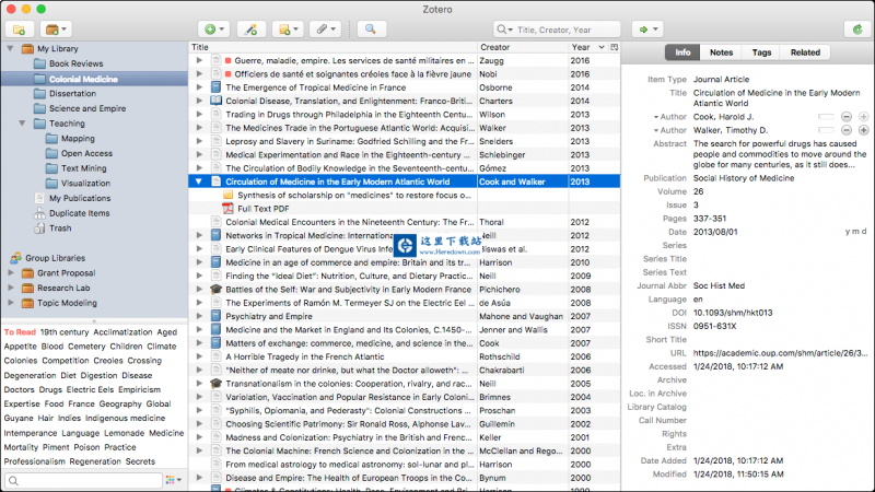 Zotero文献管理工具 v6.0.23