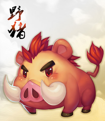 梦幻西游手游野猪技能属性图鉴