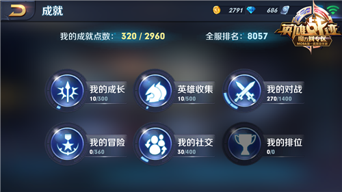 英雄战迹成就任务攻略 完成成就得好礼