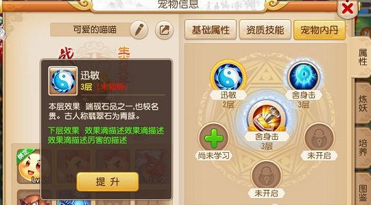 梦幻西游手游宠物内丹如何选择 宠物内丹搭配推荐