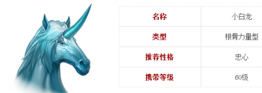 倩女幽魂手游小白龙厉害吗 小白龙属性技能解析