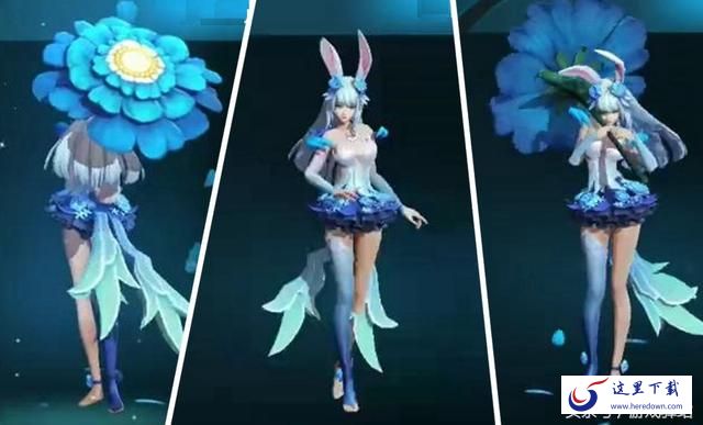 王者荣耀：公孙离花间舞模型和登场动图演示，魔术师头像优化对比