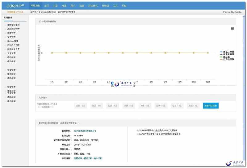 OurPHP企业版+小程序+APP+多语言CMS建站系统 v7.6.0 bulid20230601