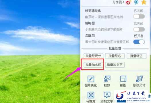 2345看图王对图片批量加水印的操作教程截图