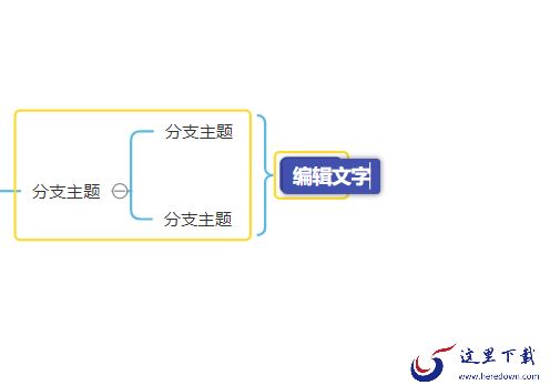爱莫脑图如何概括节点,怎么折叠节点