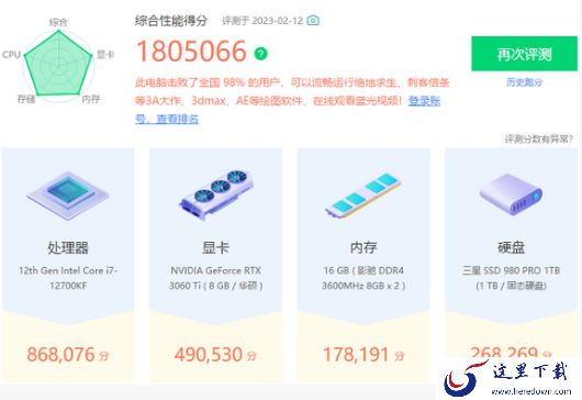 用鲁大师跑分能说明什么_硬件检测跑分的意义是啥