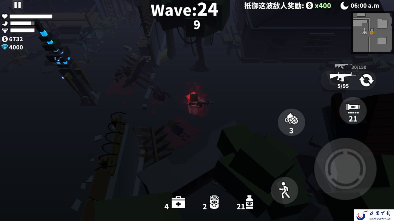 《枪手丧尸幸存者》防御模式的通关技巧分享