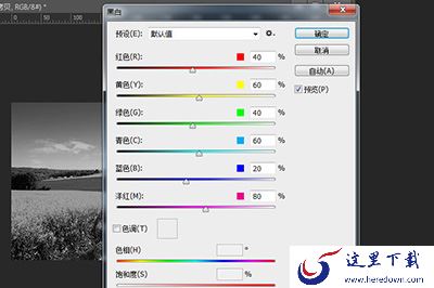 黑白
