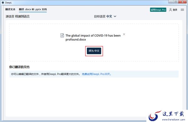 如何使用DeepL翻译英语文档?DeepL使用教程