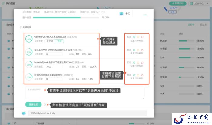 如何用Worktile做OKR目标管理?OKR工具教程