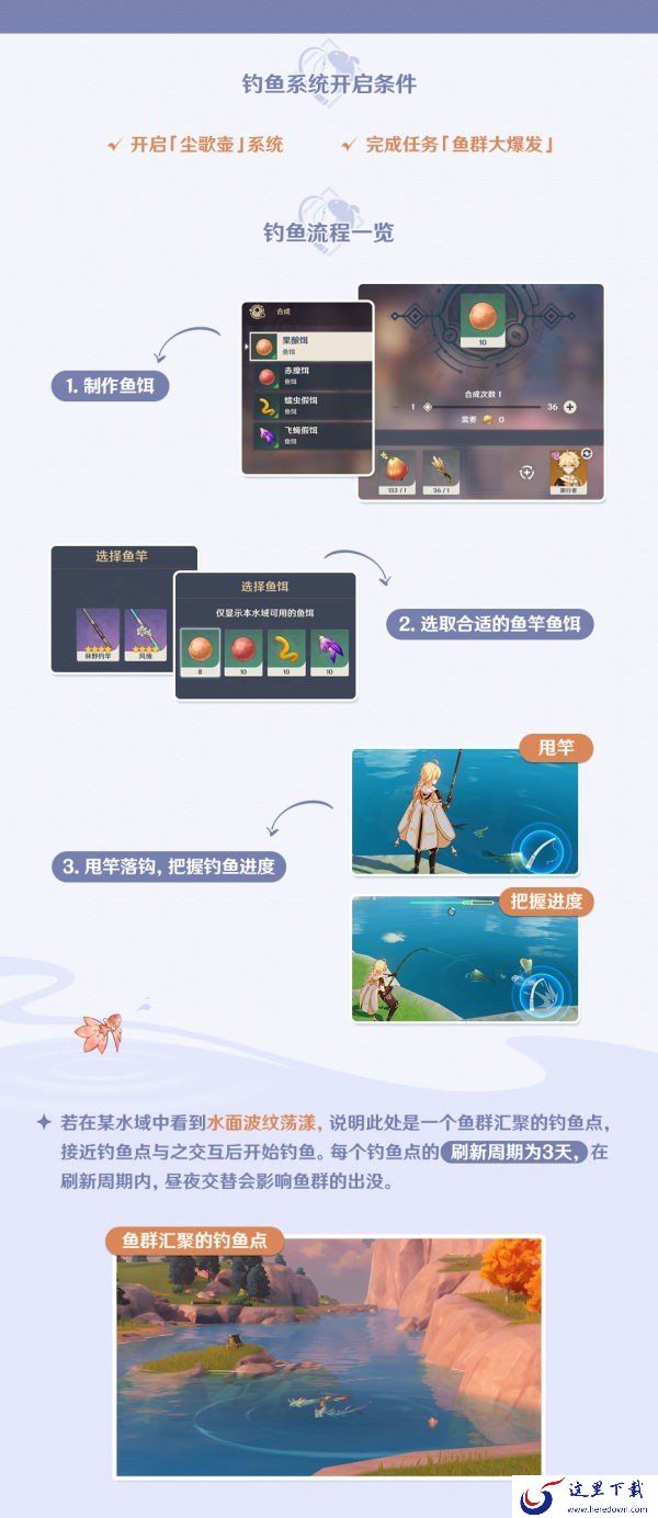 原神怎么钓鱼?原神钓鱼系统开启条件