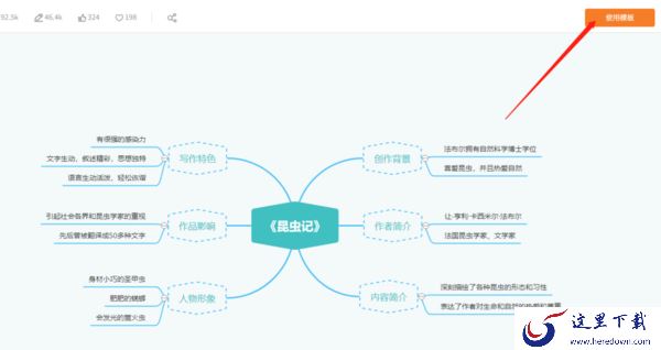 怎样在Gitmind里使用模板及对模板进行编辑