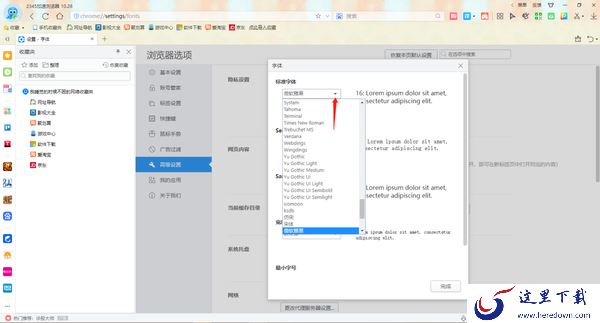 2345加速浏览器怎么修改字体_怎么设置主页