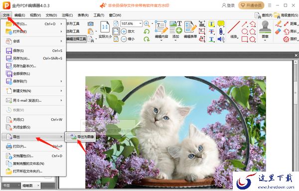 金舟PDF编辑器怎么将图片转为PDF_怎么将PDF转为图片