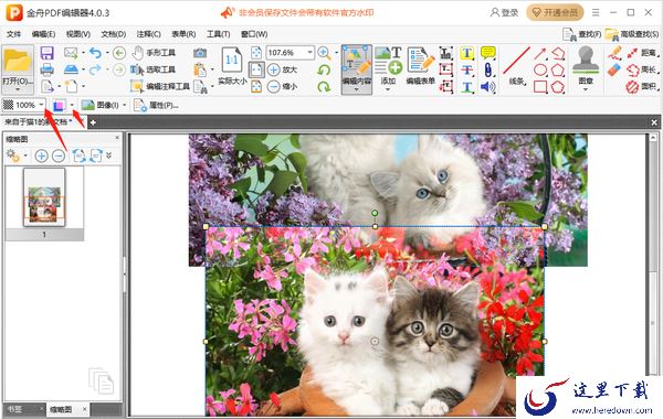 金舟PDF编辑器怎么插入图片_怎么添加超链接