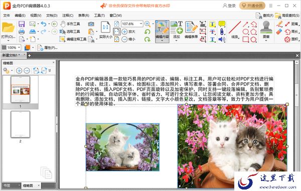 金舟PDF编辑器怎么设置文本行距_怎么添加图片背景