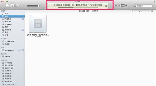 iTunes如何导入电影及在iOS设备上播放