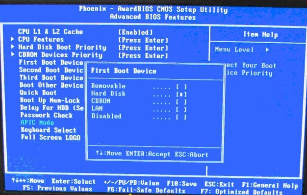 老毛桃winpe Build 20111206如何设置U盘启动