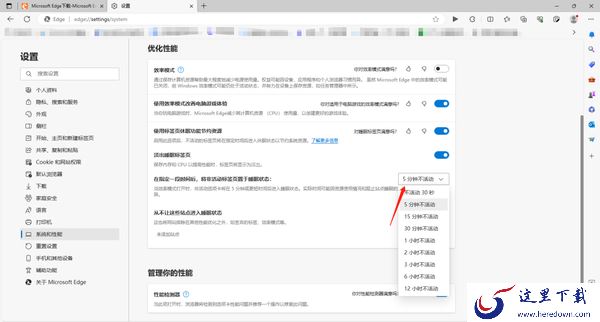 Edge浏览器标签页休眠功能在哪开启_Edge浏览器标签页休眠功能有什么用