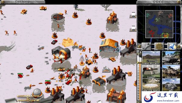 红色警戒2共和国之辉如何利用地图和指挥_红警2兵种克制关系讲解