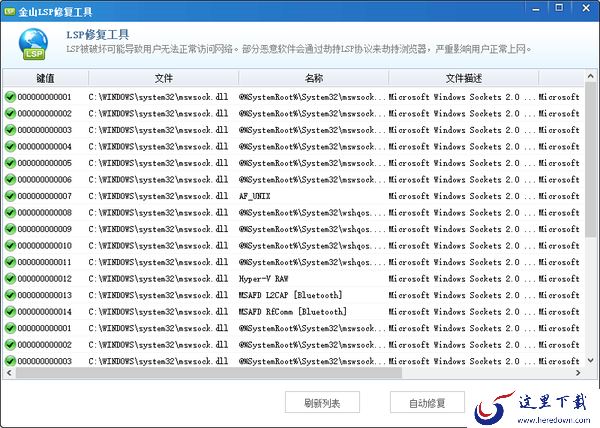 可以修复LSP的安全软件有哪些_专业修复LSP的安全软件推荐