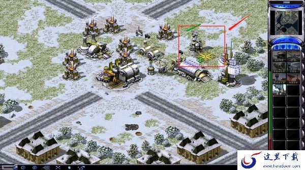 红色警戒2共和国之辉技巧分享：建筑如何全图放置