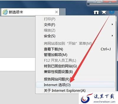 Internet选项