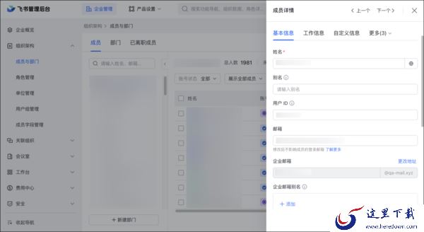 怎么给员工使用飞书企业邮箱功能_飞书管理员配置企业邮箱地址教程