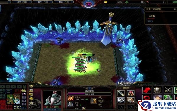 哪个游戏对战平台可以玩魔兽_RPG塔防游戏玩法平台推荐
