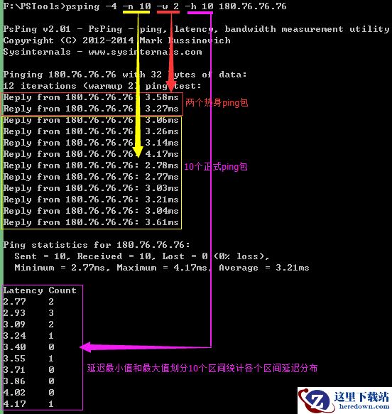 微软网络工具psping介绍