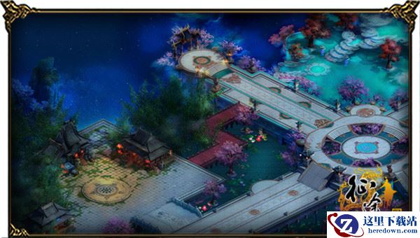 夜游《征途》桃花岛 不一样的夜色撩人！