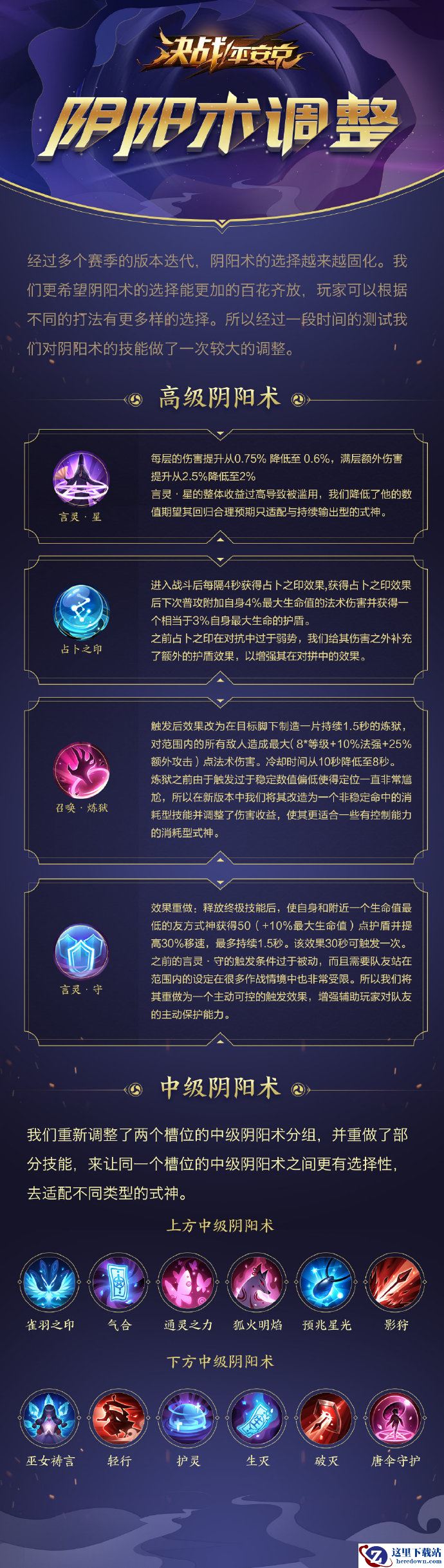 《决战平安京》本周维护阴阳术大改版预告