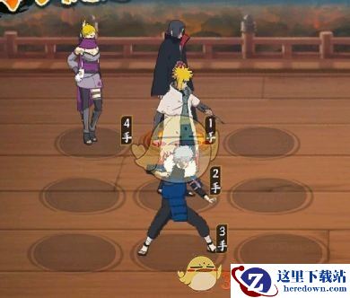 《火影忍者ol》手游忍考124关阵容推荐