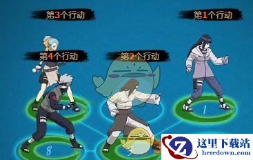 《火影忍者OL》水主新手阵容