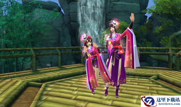 最炫时装秀《射雕英雄传手游》娇小萝莉遇上野蛮怪蜀黍