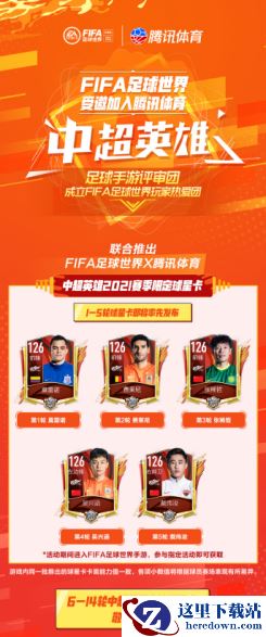 FIFA足球世界正式加入腾讯体育《中超英雄》大众评委评审团！