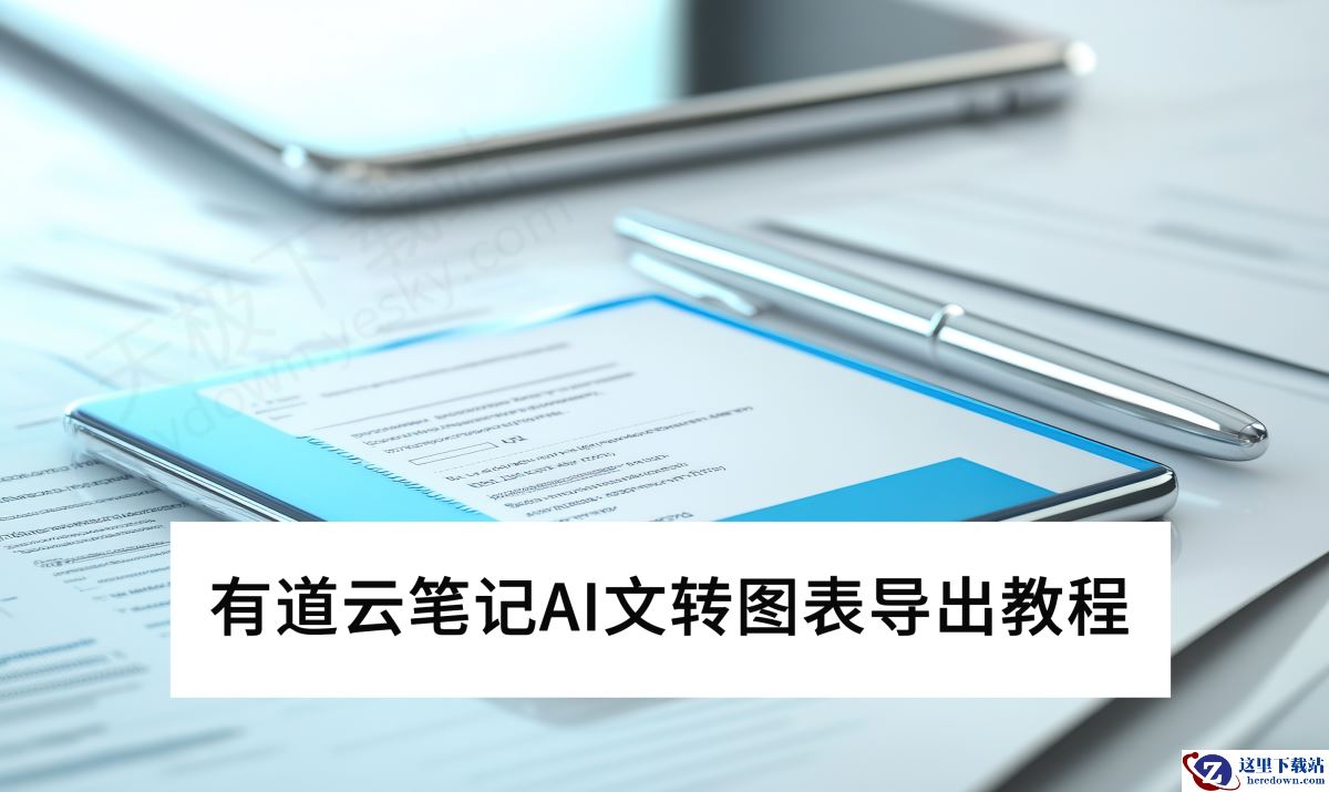 有道云笔记AI文转图表导出图文教程